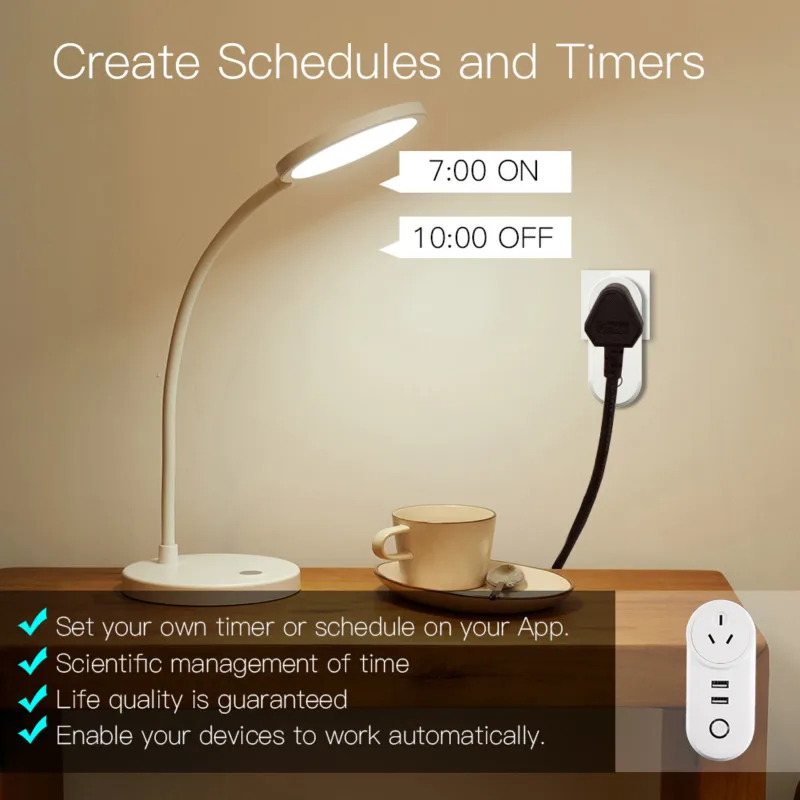 Умная розетка ZIGBEE3.0 с 2 usb-портами 100-240 В, пульт дистанционного управления, разъем голосового управления, работает с подмигиванием Echo Plus, товары для умного дома