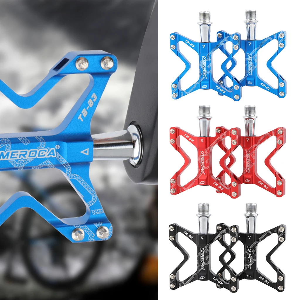 Ultralight 9/16" Bearings Pedal Bicycle Bike Pedal Anti slip Sealed