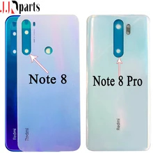 Чехол для xiaomi Redmi Note 8 pro, Задняя стеклянная панель, Корпус задней двери для xiaomi Redmi Note 8, крышка аккумулятора