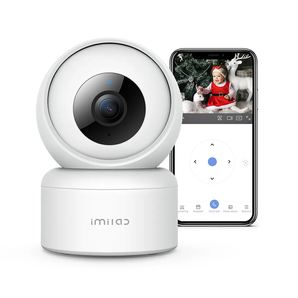 IMILAB-cámara IP C20 1080P, Monitor de bebé para interiores, cámara de seguridad inteligente para el hogar, videovigilancia, detección de movimiento humano, Webcam - Imagen 2