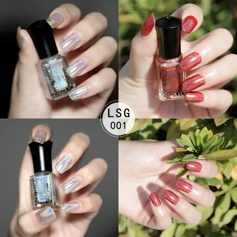 LSG001 Лак для ногтей DIY Art долговечный нетоксичный портативный макияж маникюр для женщин V9-Drop - Цвет: LSG001