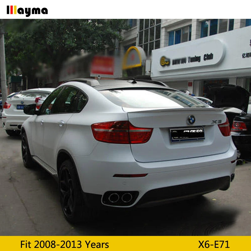 Стиль исполнения стекловолокно грунтовка Цвет задний спойлер на багажник для BMW