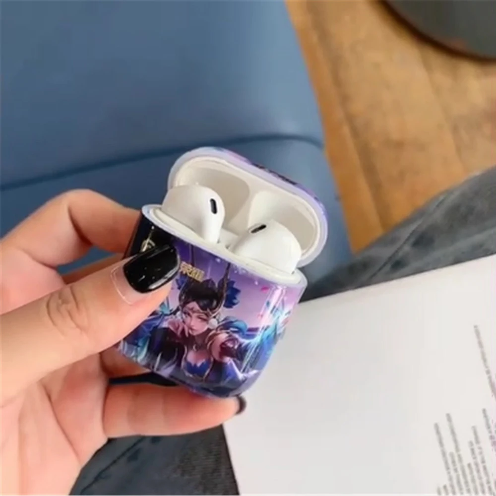 

New Arrival 1PC Fashion Non-slip Protective Cover Multi-color TPU Thin Hard Case for Apple Airpods Case Headphone Accessories