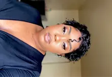 Beeos-peluca corta con rulos de corte Pixie 250%, 4x4, pelucas de cabello humano brasileño Remy, cabello humano de 8 pulgadas prearrancado con pelo de bebé