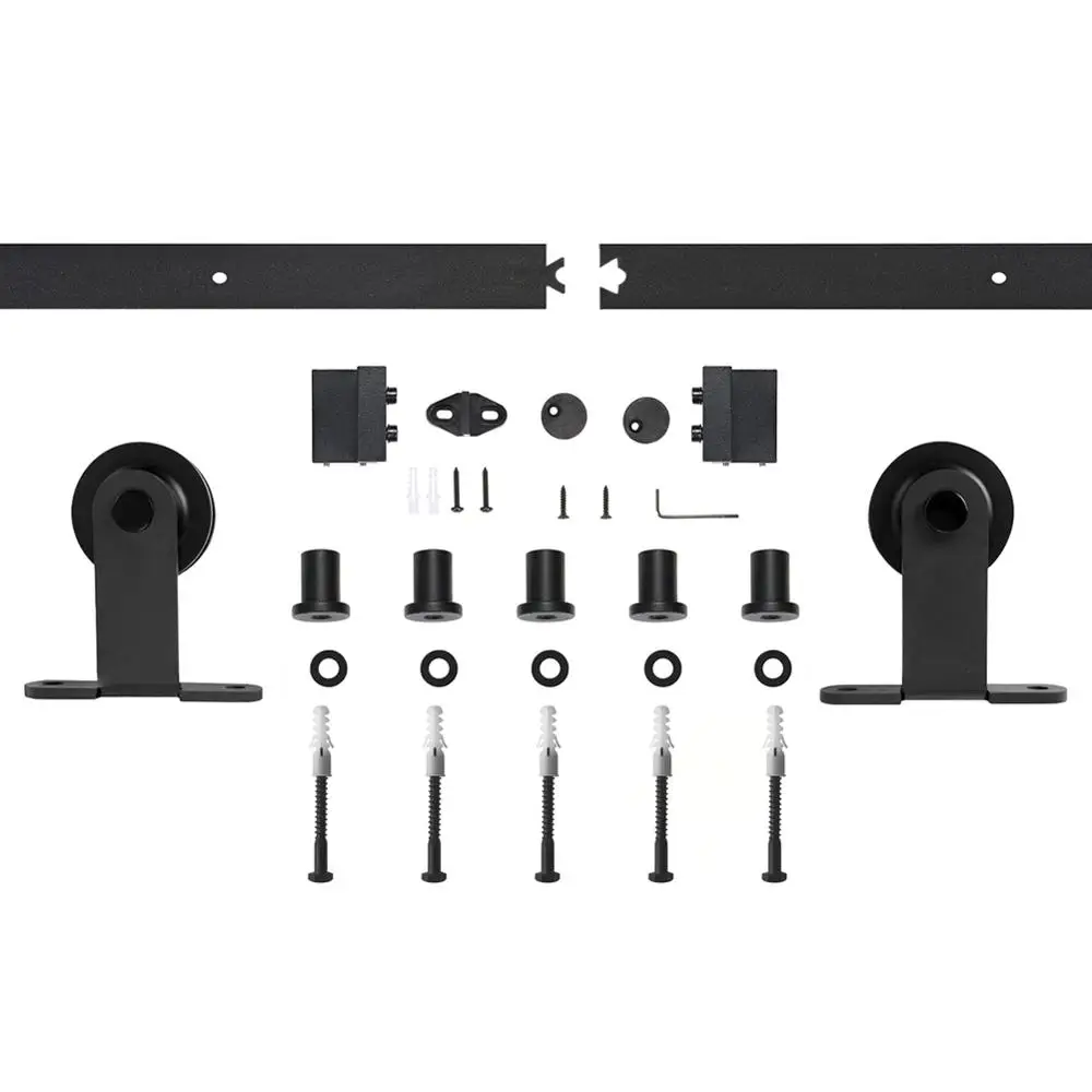 4.9 футов/6 6 футов/8 Футов В рустикальном стиле из углеродистой стали|door track system|sliding