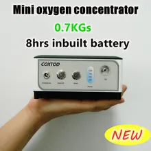 3l máquina portátil nova do oxigênio do concentrador simples do oxigênio com 8hrs bateria interna que trabalha e função do anion