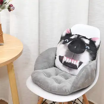 

Dog Soft Chair Cushion Lumbar Back Support Thicken Seat Pad Pillow For Beach Home Office Car Seat Chair Buttocks Pad
