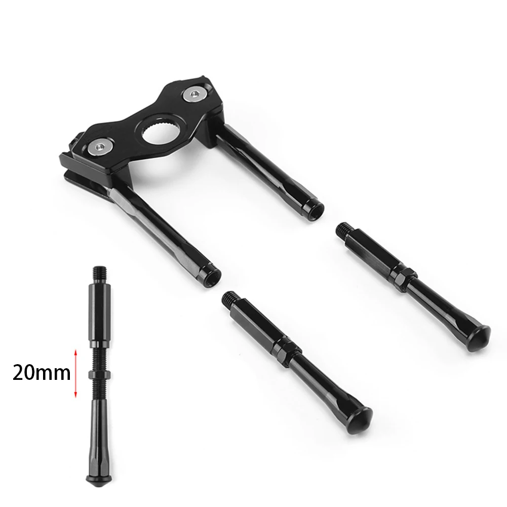 Велосипед kickstand Brace части из сплава алюминия открытый коленчатый вал парковка стойки Регулируемый легко установить легкий шоссейный велосипед