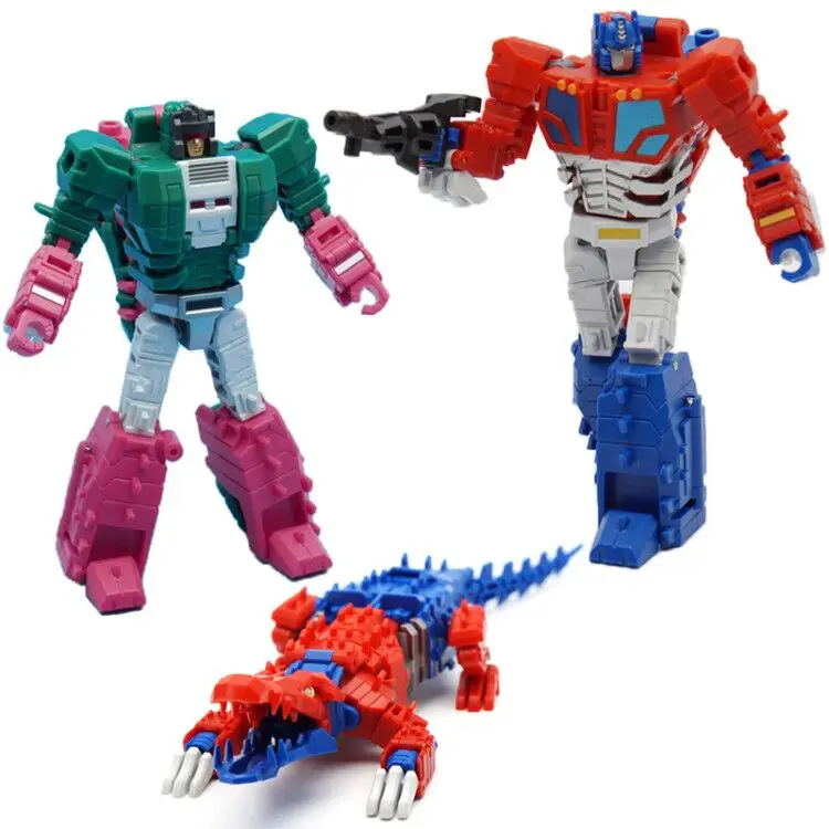 MFT Transformation Brainstorm VS05 VS-05 VS05B Crocodile G1 Mindwipe Leader Obstinate Commander Head Warrior Shoulder Gun Figure