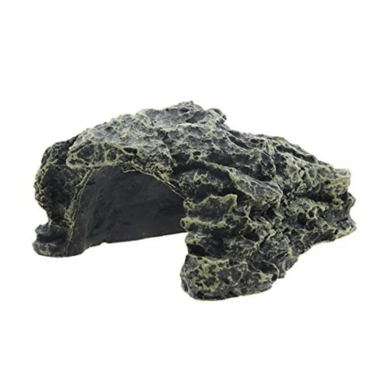 Аквариумные украшения Cave Stone аквариум для черепах скалолазание камень платформа аквариумный, декоративный камень рептилий Rockery