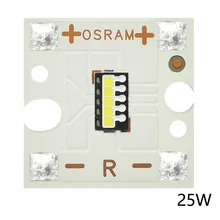 Лампа Ксеноновая Osram 20W 25W Высокое Мощность светодиодный светильник супер яркий 6500K светодиодный бусины PCB трубки Подложка для лампы меди для автомобильные передние фары "сделай сам"