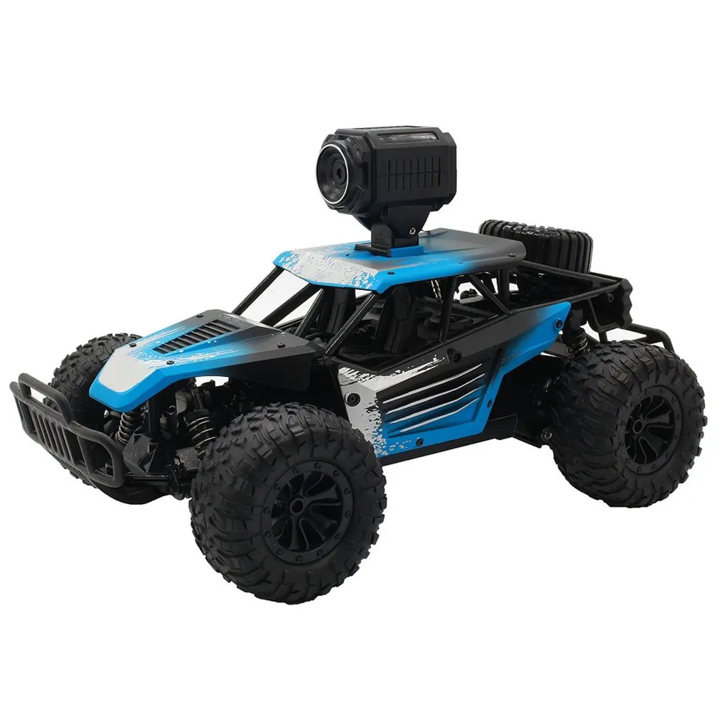 1/16 2,4G 4WD высокоскоростной Радиоуправляемый автомобиль с WiFi FPV 2.0MP камерой Багги рок внедорожник игрушки пульт дистанционного управления игрушки для детей