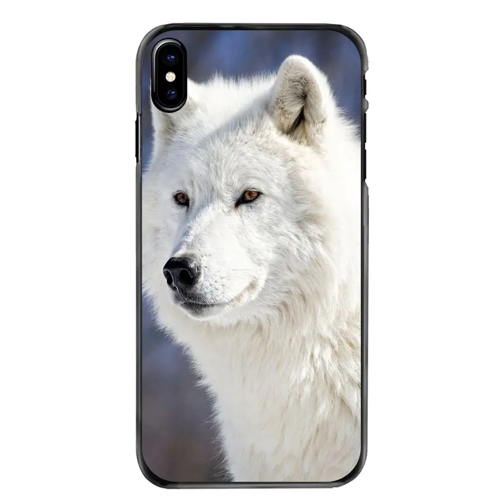 images 9 Чехлы для телефонов Игры престолов Spirit Animal Snow White Wolf для Iphone 4 4s 5 5S 5C SE 6 6S 7 8 Plus X XR XS Max iPod Touch 4 5 6 - Цвет: images 9