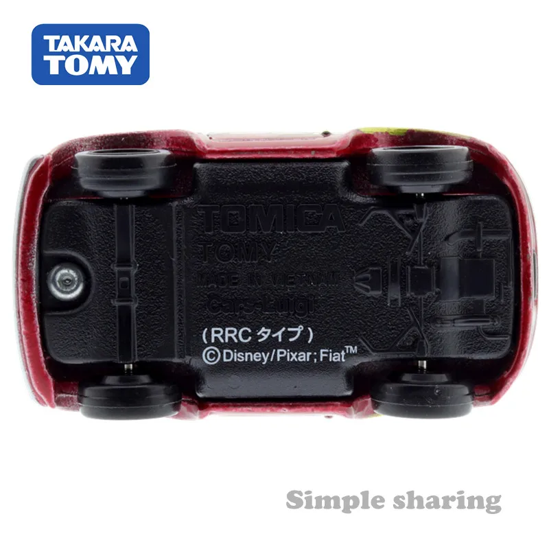 Takara Tomy Disney Тачки Tomica C 22 Супер Марио и Луиджи (RRC Тип) миниатюрный популярные