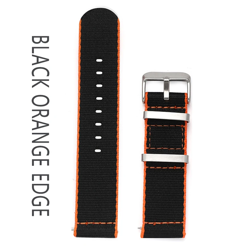 Quick Release Nylon Weave Smart Watch Strap