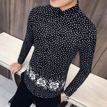 

men to restore ancient ways printing long sleeve shirts, han edition cultivate morality shirt 301 - a - 1 / CS59 / P55