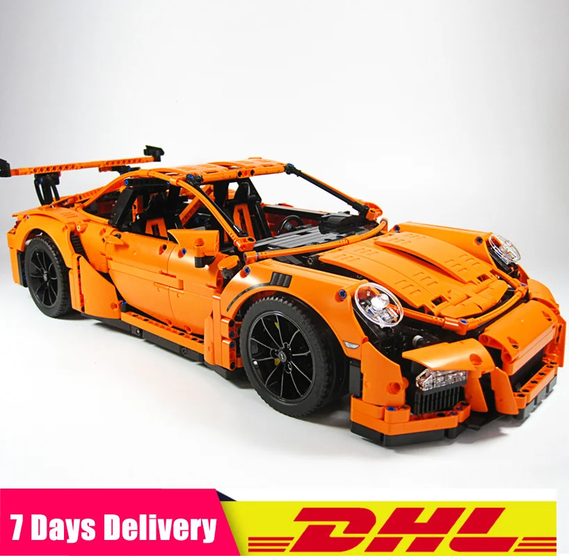 

2019 IN Stock Technic Series Compatible with Legoinglys Race Car Bricks 42056 20001 Model Building Blocks Toy Christmas Gifts