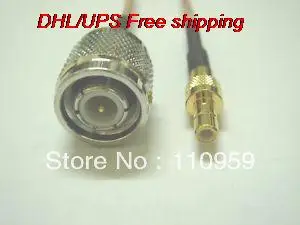 DHL/EMS Горячая 100 шт. штекер TNC SMB Мужской прямой прижим для RG316 Pigtail-A2