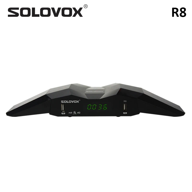 Спутниковый ресивер SOLOVOX R8 1080p Full HD с поддержкой CCCAMD и MARS TV поддержка H.265 всех