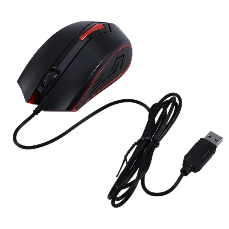 KINGANGJIA JM609 3 кнопки USB Проводная мышь компьютерная мышь игровая мышь