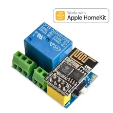 Homekit 5v wifi interruptor de relé módulo esp01s casa inteligente gadgets