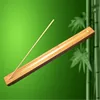 New High Quality 1Pc Bamboo Material Stick Incense Plate Incense Holder Fragrant Ware Stick Incense Burner Sage ► Photo 1/6