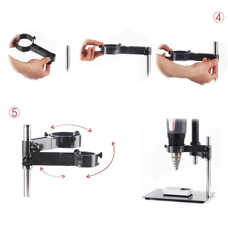 

Hot Sale Hot Air Tool Stand Electric Soldering Rework Station Dryer Holder Air Tool Support Rack Welding Auxiliary Jig Tools