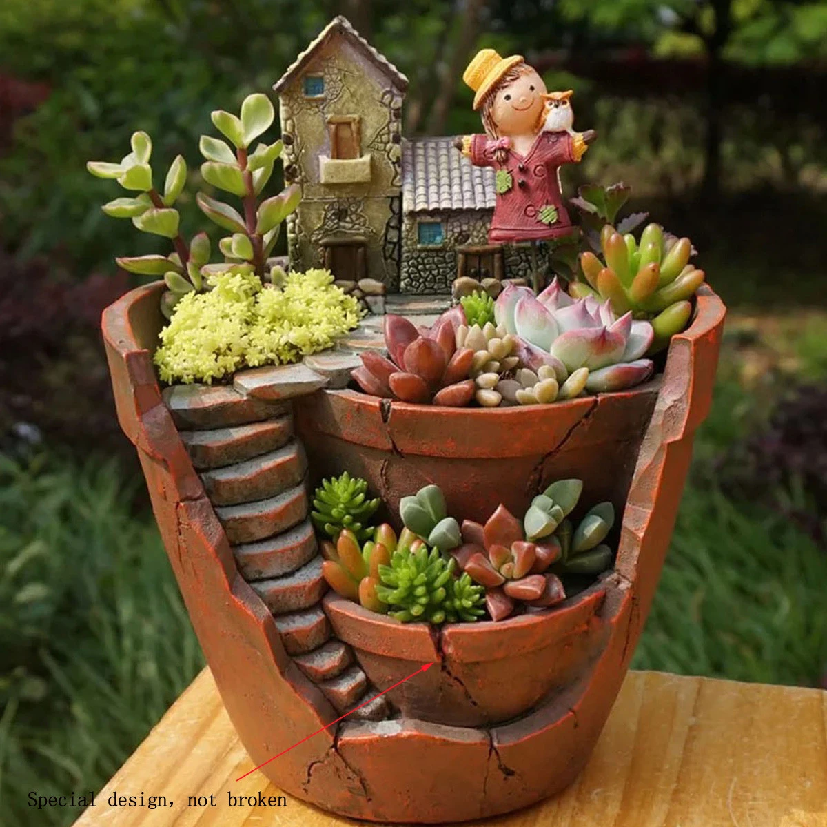 Sky Garden Pot Micro Landscape Flower Pot Planter Bonsai Succulents Plants  Garden Pots for Office Home Decoration Craft Ornament|Flower Pots &  Planters| - AliExpress