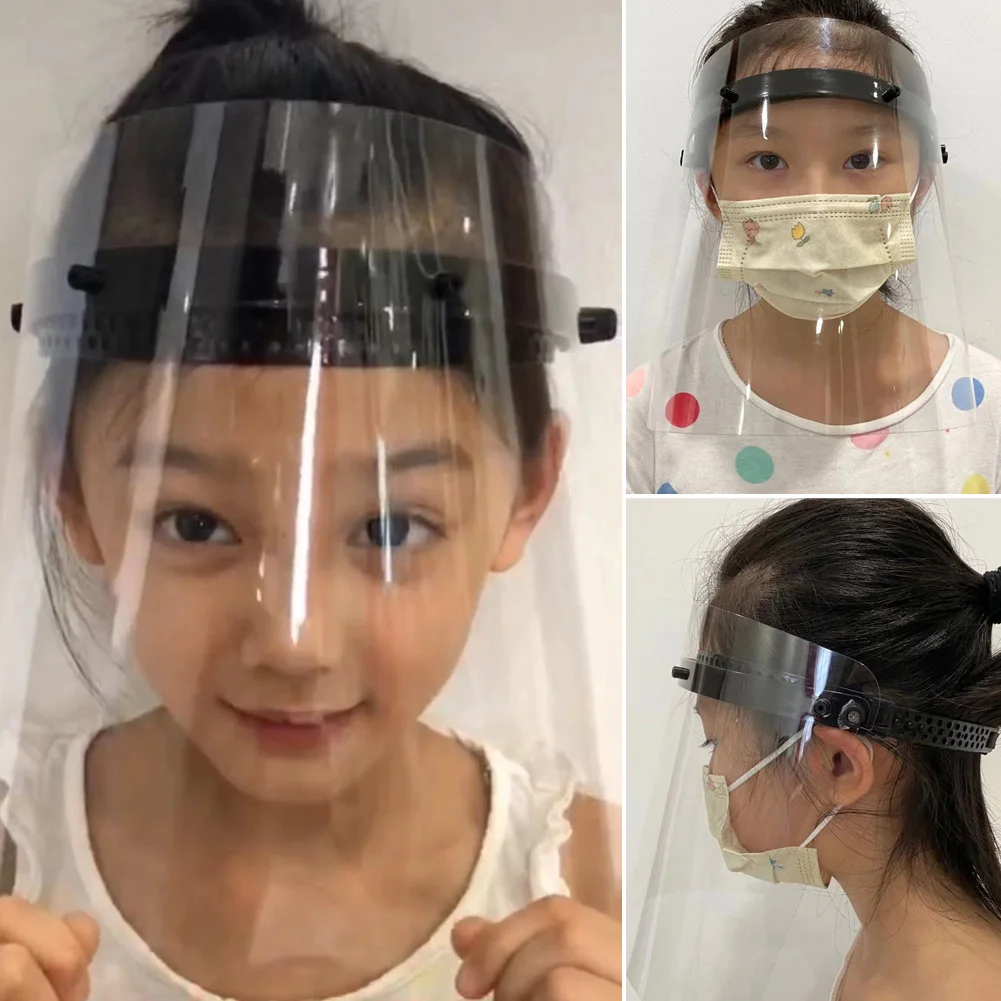 

Transparent Mask Dustproof Protective Facial mask Particulate Respirator Anti-Spitting Splash Hat Windproof Sand Windshield Hat