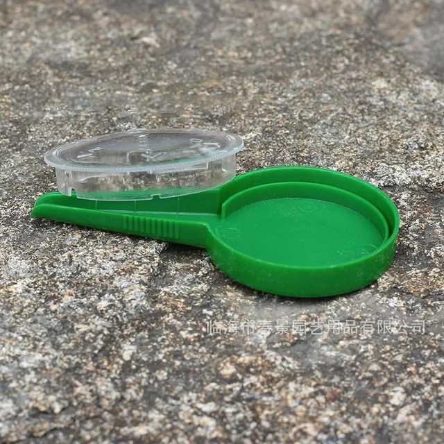 5 Sebességfokozat Állítható 1Pcs Műanyag Vetőmag Vetőgép Ültetvénykertészet Kézi Tartott Kerti Növényi Szerszám Virág 2Color - Image 5