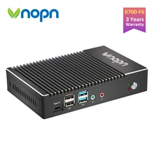 Mini PC Windows 10 Pro, ordinateur de bureau, AMD, Quad core, Fanless, licence OEM, wi fi K700 L, VGA, LAN, HTPC, DDR3, Mini PC, HD MI