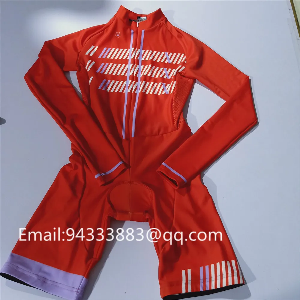 2019 FRENESI pro team cycling skinsuit women long sleeve bike sports swimsuit triathlon suit cycling clothing equipment custom