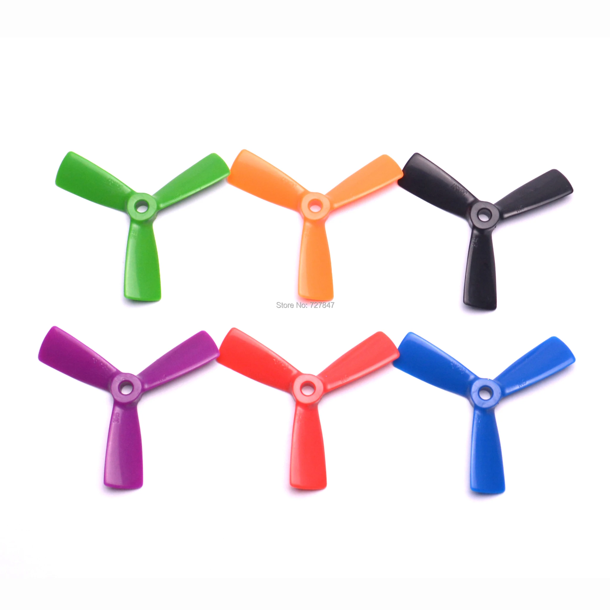 NEW 6 Pairs 3045 (6 color ) 3 blades Leaf Blade Prop Propeller CW /CCW for FPV Mini 130mm Quadcopter ZMR210 QAV250 High quality | Игрушки и