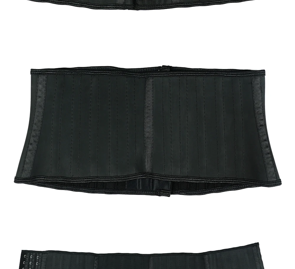 NB1943B-5 Atbuty Shorter Torso Waist Trainer 25 Steel Bones Corsets Small Waist Shaper Underbust Slimming Tommy Control (10)