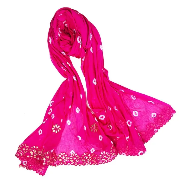 Индийский этнический стиль Женская сари Весна Лето шаль красивый большой удобный танцевальный шарф для поездок