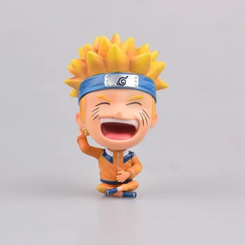 

4" Anime NARUTO Uzumaki Naruto Rikudo Sennin Q Version Birthday Gift PVC Action Figure Collectible Model Toy BOX 10cm