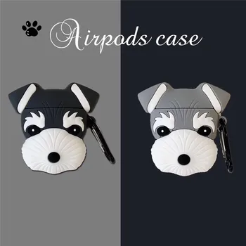 

Cartoon Cute Dog Wireless Bluetooth Case Earphone Silicone Headphones Cases For Airpods 2 Protective soft Cover