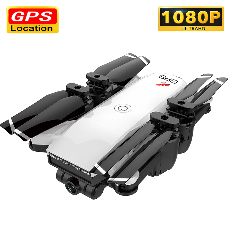 Новый GPS Дрон с камерой HD 1080P Профессиональный FPV WIFI 6 осевой селфи гоночный