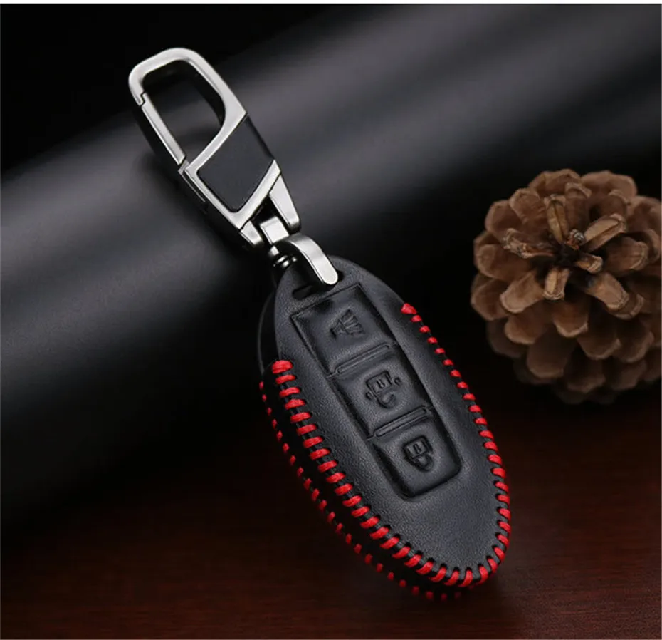 KUKAKEY ключ чехол Крышка для Infiniti Q30 Q50 FX35 FX QX70 QX60 QX30 G37 G35 G25 EX Livina автомобиль цепь для ключей брелок держатель аксессуары для ванной комнаты