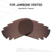 Mryok ПОЛЯРИЗОВАННЫЕ замены оптические линзы для Oakley десять солнцезащитные очки с отверстиями Бронзовый, коричневый