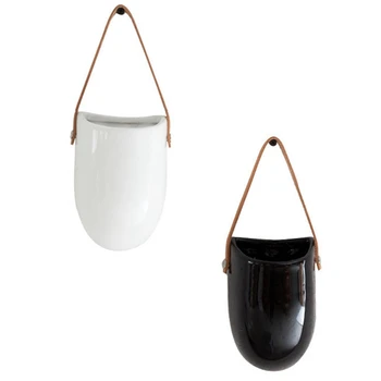 

Wall-Mounted Flower Pot Flower Creative Indoor Wall Hanging Plant Decoration Flower Stand Ceramic Flower Pot