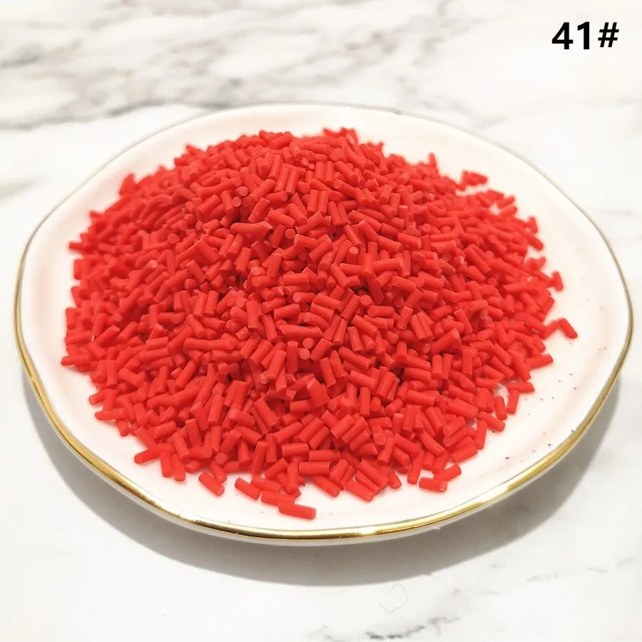 100g/bag Slime Clay chocolate brown Coffee Sprinkles Filler Toys Accessories Candy Fake Cake Dessert Mud Decoration 15