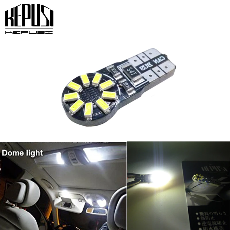 CANBUS T10 18smd светодиодный ная светильник ПА для автомобиля без ошибок 3014 12 В