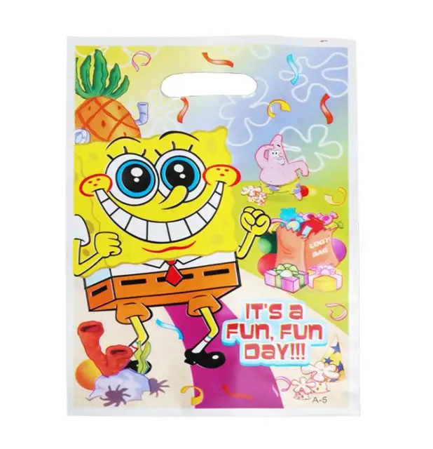 10pcs/lot Mickey Minnie Mouse Star Wars Frozen Toy Story Sofia Princess Winnie Theme Decorate Birthday Party Gifts Loot Bags 41