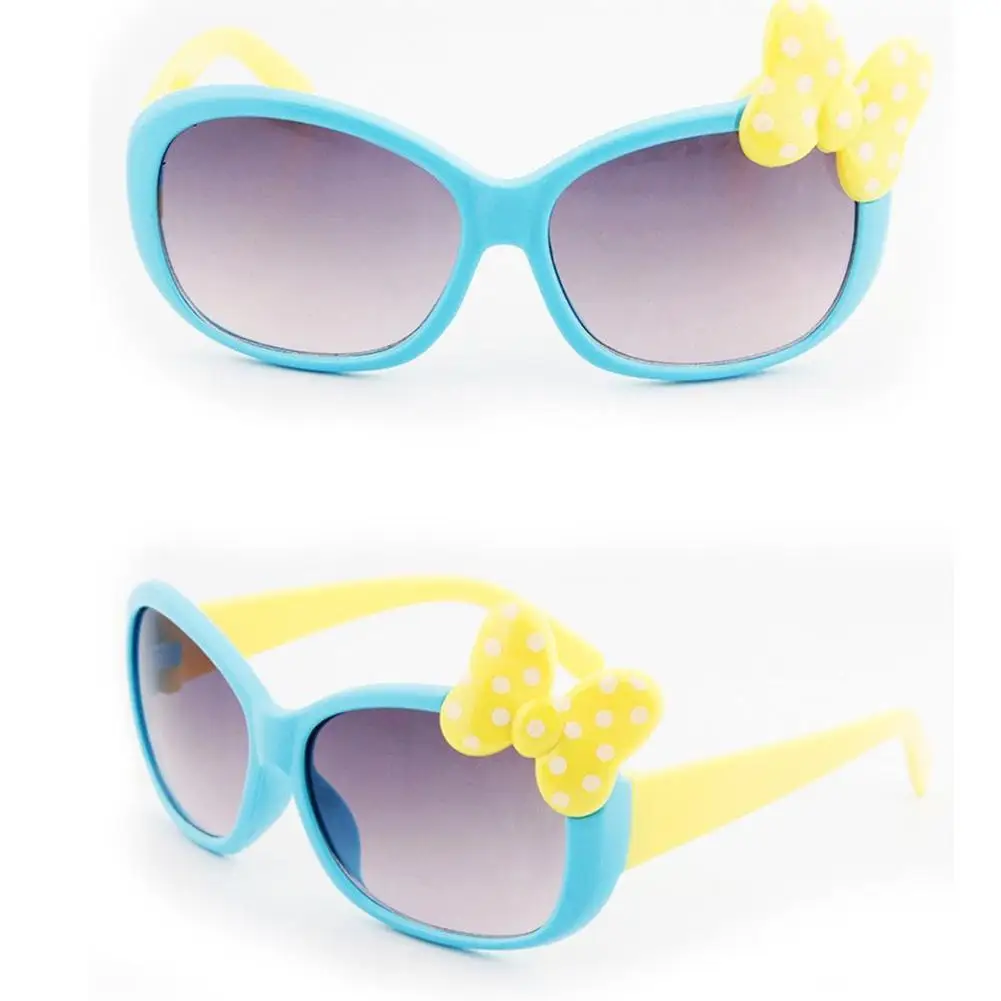 Детские Мультяшные очки для маленьких мальчиков и девочек, милые Солнцезащитные очки-капли