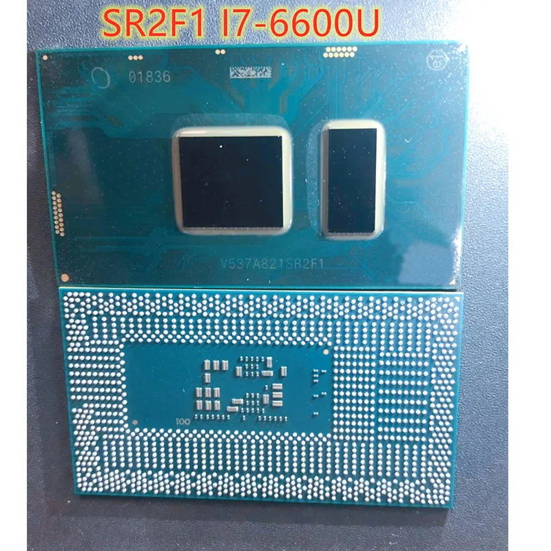 1 шт./лот 6-го поколения SR2F1 I7-6600U ноутбук CPU BGA оригинальная официальная версия