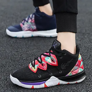 

Men Professional High Top Basketball Shoes Kyrie Irving 5 Basketball Shoes Outdoor Athletic Sports Sneakers Jordans Footwear