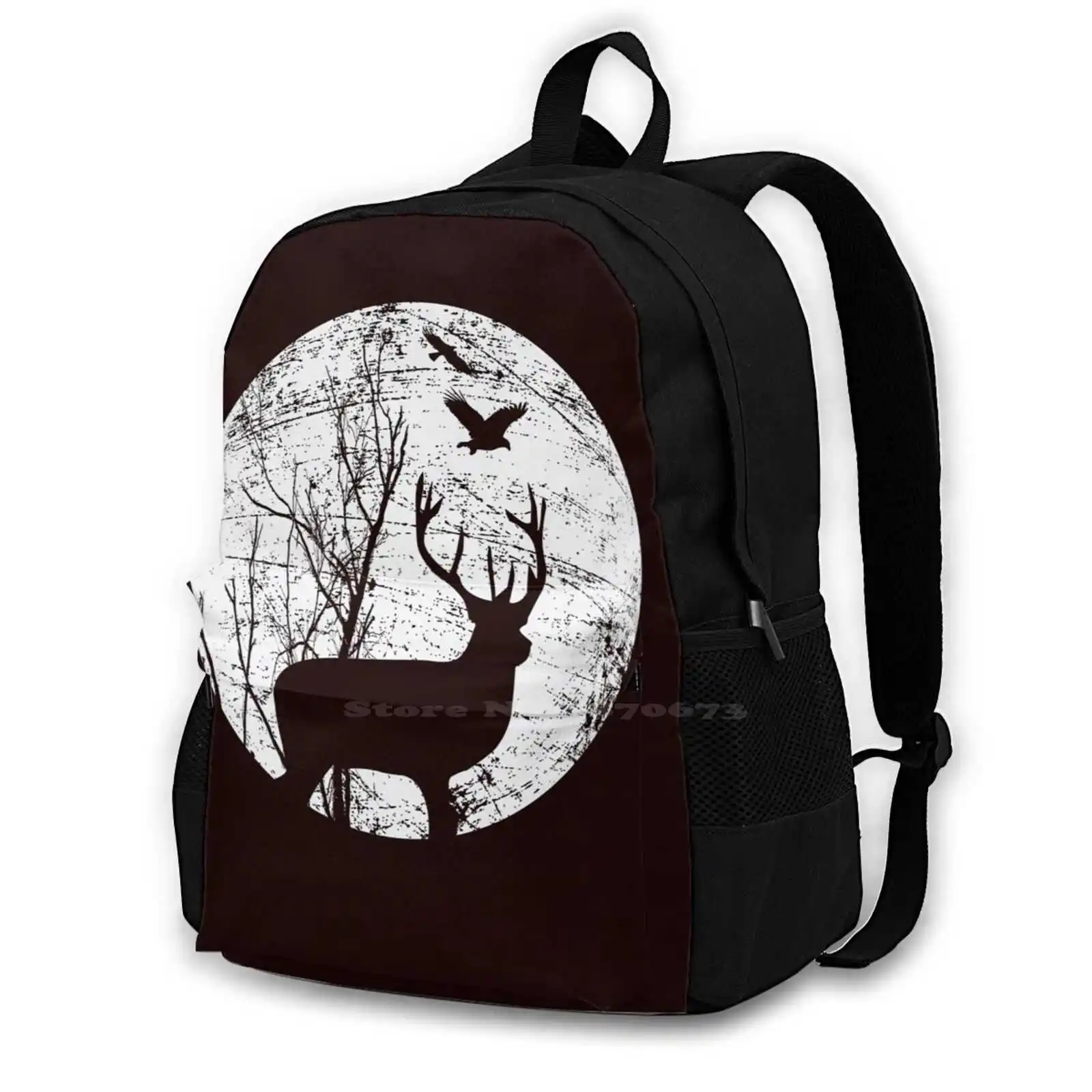 Stag Night Bag Backpack For Men Women