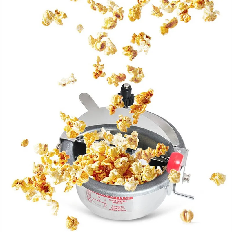 Full Automatic Popcorn Machine Household Mini Children's Popcorn Machine Ball Type Grain Blasting