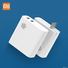 Xiaomi 2-в-1 источник питания зарядное устройство 5000 мА/ч, CBQ01ZM 18 Вт Quick Charge официальный Выход TF Micro SD мобильный телефон Dual USB зарядное устройство для телефона